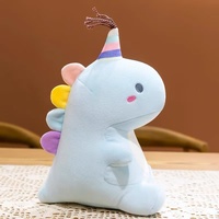 Boneka Dinosaurus Unicorn Pink Lembut, Mainan Boneka Isi Dakron, Bantal Berduri Pelangi, Hadiah Arcade Pusat Perbelanjaan, Penjualan Langsung Berkualitas, USB