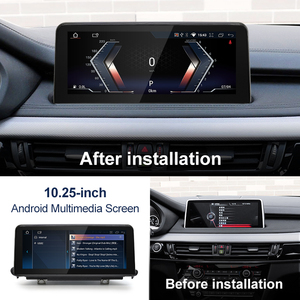 CNSTWEI ระบบ Android UI รุ่นใหม่ ID6 ID7 ID8 รองรับ Wireless Carplay AUTO สำหรับ BMW X5 F15 X6 F16 NBT EVO เครื่องเล่นวิดีโอในรถยนต์ พร้อมระบบนำทาง GPS - Product Image 3