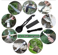 Sac de sécurité et de survie pour le camping en plein air avec kit de survie d'urgence essentiel pour les campeurs