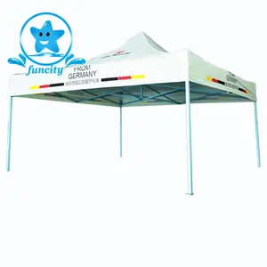 공장 가격 사용자 정의 야외 현대적인 디자인 태양 그늘 개폐식 천막 10x10 캐노피 접이식 텐트