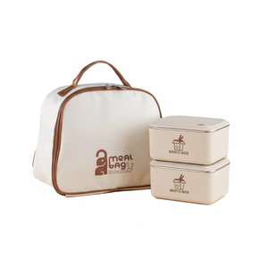 Single-Tier 304 Stainless Steel Rectangle Portable <b>Lunch</b> <b>Box</b> 1000ml Multifunctional Leak-Proof Fresh-Keeping Heatable Food - Product Image 1