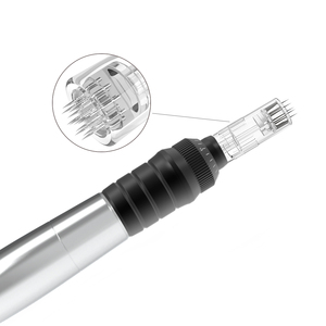 New Arrival Intelligent Adjustment Powered Mesotherapy Skin Derma Pen Microneedling Beauty Tools for Face Feet Hands Skincare
