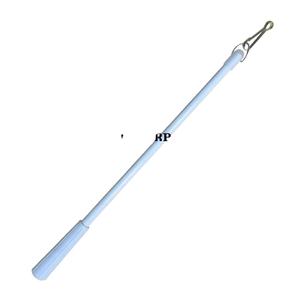 Bâton de poignée de bâton de rideau en fibre de verre Offre Spéciale avec crochet en métal - Product Image 1