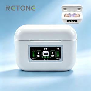 Aides <span class=keywords><strong>auditives</strong></span> rechargeables Retone UV CIC Mini avec écran, design invisible, <span class=keywords><strong>prix</strong></span> d'usine, certifications complètes, amplificateur sonore - Product Image 1