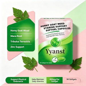 Soutien Quotidien à la Vitalité : Gélules Molles 800mg (90 unités) à l'Extrait de Horny Goat Weed – Aide à Maintenir la Vitalité et l'Énergie – Supplément OEM en Gros - Product Image 2