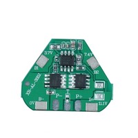 Circuito de Protección de Batería Triangular BMS 3S 18650 11.1V 5A 7A para Paquete de Baterías de Litio en Paralelo, Montaje Superior, Venta al Por Mayor de Fábrica