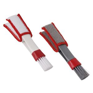 Double-headed Car Interior Seam <b>Brush</b> Soft Bristle Air Vent Cleaning Tool For Automotive <b>Dust</b> Removal - Product Image 3