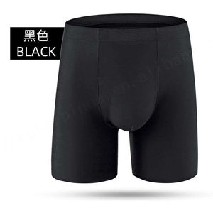 Nouveau design de sous-vêtements personnalisés pour hommes, boxers jaunes en coton doux de haute qualité en tissu tricoté respirant à taille moyenne - Product Image 4