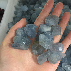 Vente en gros de quartz célestite bleu brut, <span class=keywords><strong>pierre</strong></span> de <span class=keywords><strong>kyanite</strong></span> polie pour la décoration intérieure, cristal naturel Feng Shui Love, minéraux, vieux cristal - Product Image 5