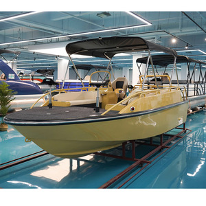 Bateau de pêche commercial en forme de V en aluminium robuste de qualité <span class=keywords><strong>marine</strong></span> pour plate-forme stable de pêche à l'arc prix direct d'usine - Product Image 2