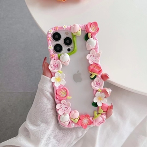 <span class=keywords><strong>Coque</strong></span> de téléphone 3D à motif de <span class=keywords><strong>fleur</strong></span> de pêche pour <span class=keywords><strong>iPhone</strong></span> 13 12 <span class=keywords><strong>11</strong></span> Pro Max, <span class=keywords><strong>coque</strong></span> souple à motifs de fleurs roses - Product Image 2