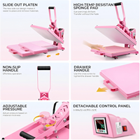 Nouvelle presse à chaud numérique semi-automatique électrique 15x15 pouces pour vêtements – Machine de transfert thermique pour T-shirts conviviale