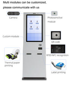 Totem Pubblicitario con Schermo Touch Screen Android Grande Digitale per Esterni Impermeabile Chiosco Self-Service - Product Image 2