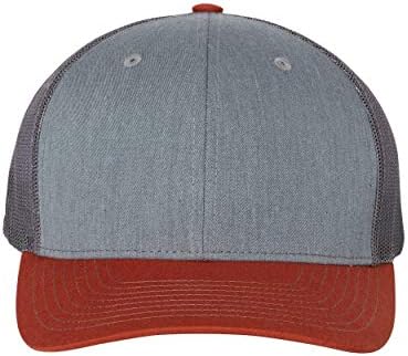 Gris chiné/ anthracite/ orange foncé
