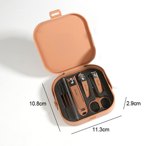Ensemble d'outils de manucure et pédicure professionnels multifonctions durables en acier inoxydable 8-en-1 pour soins des ongles - Product Image 2