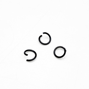 Anillo Abierto Metálico Pintado a Color Hecho a Medida, Accesorio de Joyería, Anillo Individual para Colgar Llaveros DIY - Product Image 4