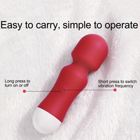 G-Punkt Mini-Vibrator für weibliche Vagina Clitoris Anal Stimulator, wasserdichte wiederauf ladbare leise vibrierende leistungs starke Vibratoren
