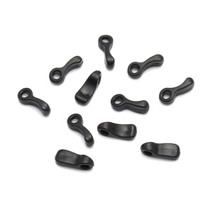 Mini plastik 3mm çan kordon kilidi asma çan kuyruk kanca kordon kilidi toka için fermuarlı çanta giysi açık kapanış halat aksesuarları - Product Image 1