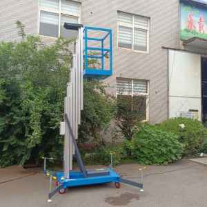 ราคาดีที่สุด 10 เมตร 100 กิโลกรัม ขายตรง รถกระเช้าอลูมิเนียมอัลลอยด์แบบเสาเดี่ยว - Product Image 4