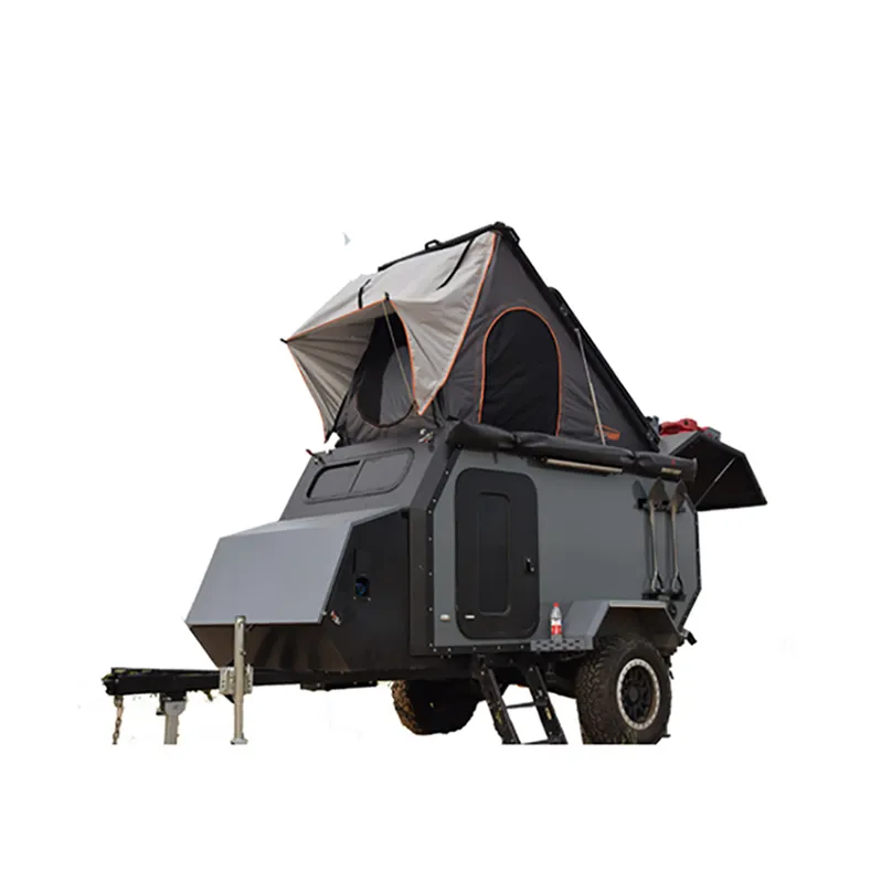 OEM 360-डिग्री ऑफ सड़क गेंद डाकू के साथ YFGY डेरा डाले हुए तम्बू ट्रेलर