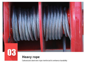 Portable Palans manuel 4 mètres installation toit alimenté par batterie électrique Mobile échafaudage plate-forme échafaudage ascenseur - Product Image 6