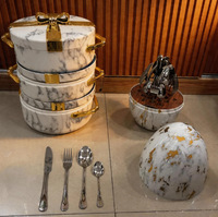 Coffret Cadeau Phnom Penh 2.5L-3L-3.5L - Boîte Isotherme pour Vaisselle et Contenants Chauffe-Plats