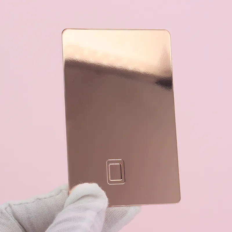 레이저 새겨진 사용자 정의 빈 은행 EMV 금속 신용 카드 칩 슬롯 에칭 빈 금속 신용 카드 마그네틱 스트라이프