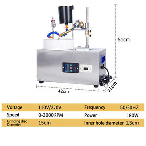 آلة صقل وجلخ مسطح للأحجار الكريمة والمجوهرات، ماكينة تشكيل الأوجه وجلخ الزوايا لشحذ السكاكين والمواد المعدنية والختم - Product Image 5