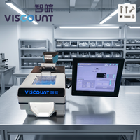 Machine de comptage et d'emballage VisCount Auto Learn pour vis, écrous, rondelles et boulons, avec vision numérique et apprentissage automatique