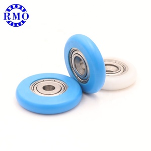 Rodamiento de bolas de acero inoxidable, polea de rodamiento de rueda de puerta de vidrio deslizante - Product Image 6