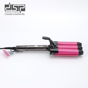 Dsp Professional 3 Barrel Curling Iron 1.25 In Adjustable Heat Settings For Women Hair Styling - Product Image 3