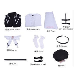 <span class=keywords><strong>Costume</strong></span> da <span class=keywords><strong>Strega</strong></span> Magica per <span class=keywords><strong>Donna</strong></span> <span class=keywords><strong>Halloween</strong></span>, Uniforme da Giudice Sakuraba Ema, Cosplay GAHC-068 - Product Image 5