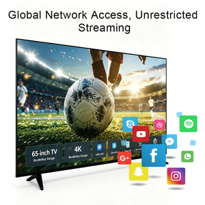 ทีวี QLED สมาร์ททีวี <span class=keywords><strong>4K</strong></span> UHD ขนาด 65 นิ้ว จากโรงงานจีน ได้รับการรับรองจาก <span class=keywords><strong>Google</strong></span> พร้อม <span class=keywords><strong>Chromecast</strong></span> และ <span class=keywords><strong>Google</strong></span> Play Store หน่วยความจำ 2GB+16GB รองรับ Dual WiFi สำหรับโรงแรม - Product Image 3