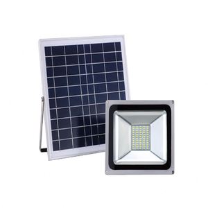 ไฟส่องสว่าง LED พลังงานแสงอาทิตย์แบบชาร์จไฟได้ 30W พร้อมเซ็นเซอร์ตรวจจับแสงอัตโนมัติ สำหรับภายนอกอาคาร IP65 เหมาะสำหรับสวน - Product Image 3