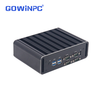 Hub de Control Serial Industrial Intel J6412 (K63) |   Línea de Producción con 4 Puertos COM Duales + VGA para Monitoreo Multipantalla con Windows 10