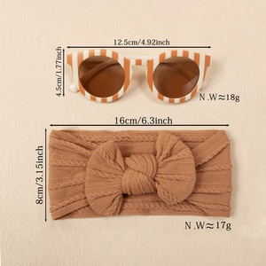Nuovo Set di Accessori per Capelli per Bambini Stile Europeo e Americano, Fiocchi in Tessuto, Fasce per Capelli Stampate in Nylon a Quadretti, Moda Cartoon per Ragazzi - Product Image 6