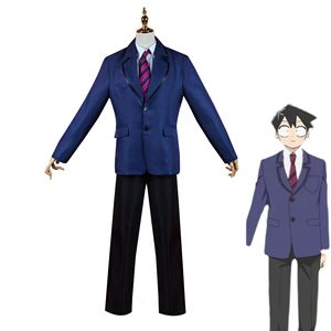 <span class=keywords><strong>Shoko</strong></span> Komi-Disfraz Cosplay de Shouko Tadano Hitohito Osana, falda púrpura, uniforme de escuela, peluca - Product Image 3