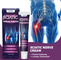Crème de soulagement du nerf sciatique 20G pour le soulagement des douleurs lombaires, des genoux et des articulations