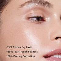 Crème Contour des Yeux Multi HA Acide Polyglutamique Infusion Aquatique Précise Matrice pour les Cernes et les Rides OEM 15g Marque Privée