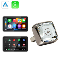 Adaptateur CarPlay Android Auto filaire vers sans fil 2-en-1, adaptateur USB CarPlay, clé USB à brancher pour 98% des voitures équipées de CarPlay filaire