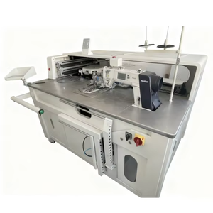 Nouvelle machine à coudre informatisée ZJKB à plat, à une aiguille, pour la pose de poches sur les jeans, idéale pour l'usine de couture de motifs de poches. - Product Image 1