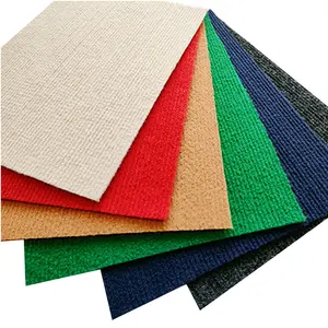 Non Woven Needle Punched Anti Slip And Wear-resistant Striped Carpet