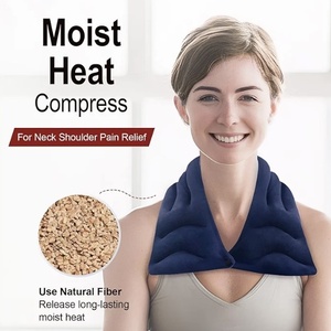 Impacco per Collo al Profumo di Lavanda per Microonde, Caldo/Freddo, 25x5.7 Pollici, per Dolori Muscolari e Terapia di Riabilitazione - Product Image 6