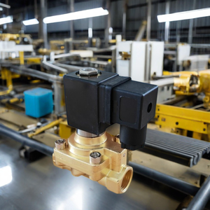 KL55015 Hochdruck-Magnetventil aus Messing 1/2 2/2-Wege 50bar Steuerventil für Blasmaschinen - Product Image 2