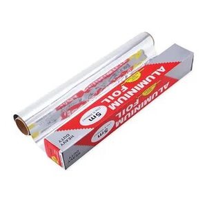 Emballage alimentaire en aluminium laminé imprimé personnalisé Falcon, emballage pour hamburger, alliage 8011, tempérament doux, rouleau uni, 30 cm x 100 m-300 m - Product Image 4
