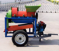 Décortiqueuse de soja automatique pour usage domestique, machine à écosser et à décortiquer, neuve, batteuse à maïs diesel, petite décortiqueuse manuelle à vendre