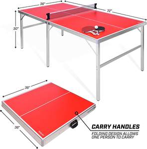 <span class=keywords><strong>Tavolo</strong></span> <span class=keywords><strong>da</strong></span> <span class=keywords><strong>Ping</strong></span>-<span class=keywords><strong>Pong</strong></span> Pieghevole <span class=keywords><strong>da</strong></span> Esterno Impermeabile in Alluminio Dimensioni Standard Rete in Plastica Campionatura Rapida Prezzo Competitivo - Product Image 3