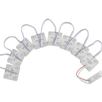 220V haute tension LED bande lumineuse publicitaire Blockchain Film souple boîte à lumière de plafond blanc réflexion diffuse IP65 pour paysage
