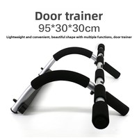 Julyfit Combinaison d'entraînement réglable pour porte en acier à tirer et à pousser