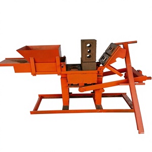 Pavimentação manual tijolo que faz a máquina máquina oca do tijolo da argila com motor do PLC do motor dos componentes do núcleo - Product Image 1